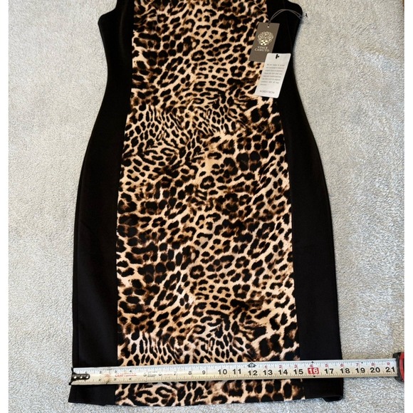 NWT Vince Camuto Dress Leopard Animal Print Stretch Women's Size 8 - Picture 12 of 12